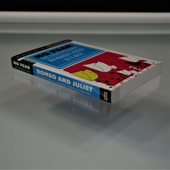 No Fear Shakespeare Romeo and Juliet by William Shakespeare and SparkNotes 2003 - Picture 4 of 9